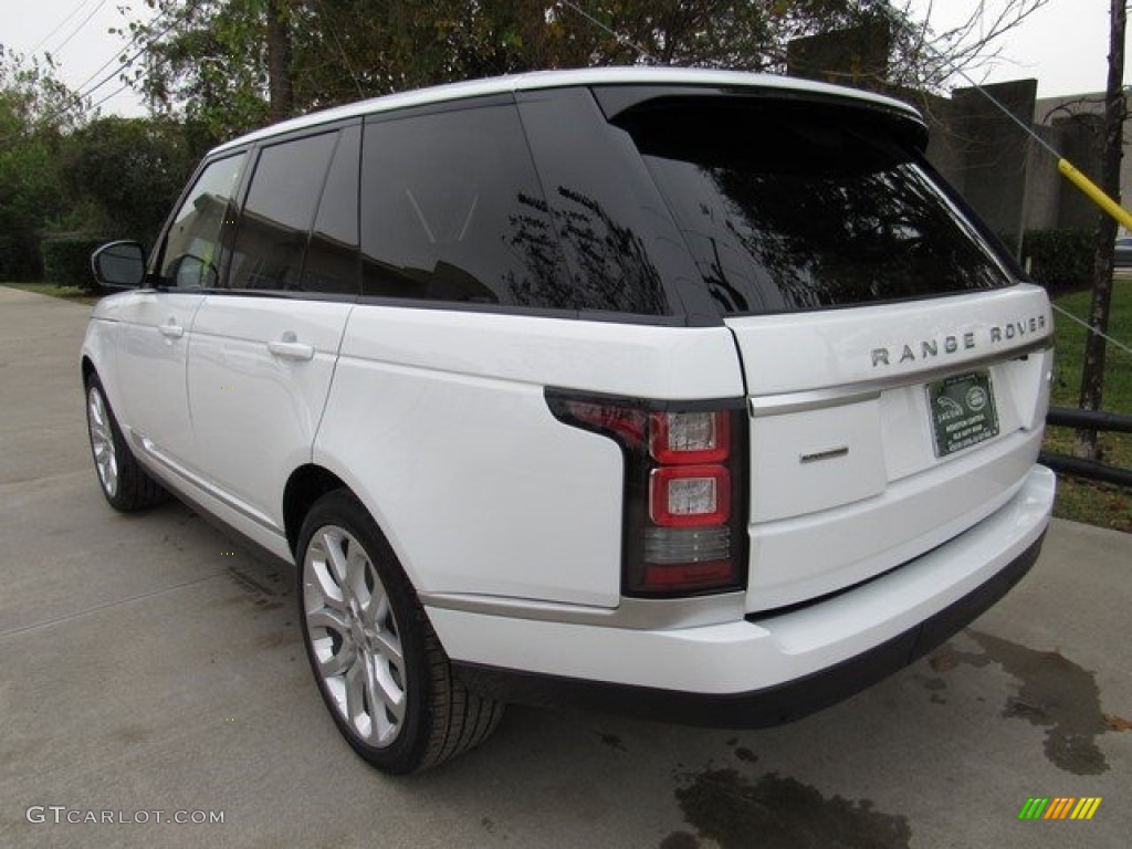 2016 Range Rover Supercharged - Fuji White / Espresso/Almond photo #12