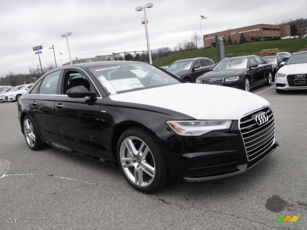 Mythos Black Metallic 2017 Audi A6 2.0 TFSI Premium quattro Exterior Photo #117489194