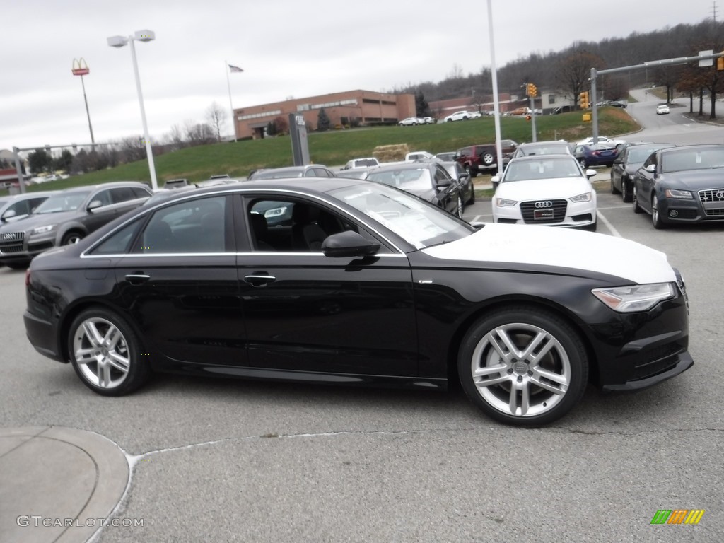 Mythos Black Metallic 2017 Audi A6 2.0 TFSI Premium quattro Exterior Photo #117489215