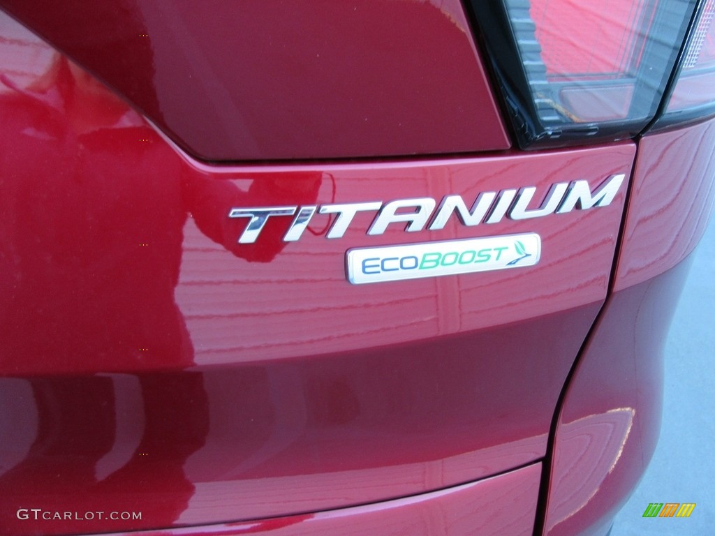 2017 Escape Titanium - Ruby Red / Charcoal Black photo #14