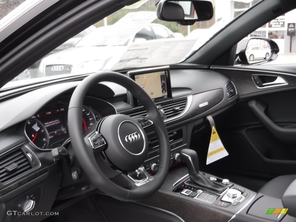 2017 Audi A6 2.0 TFSI Premium quattro Black Dashboard Photo #117489404