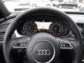 2017 Audi A6 Black Interior Steering Wheel Photo