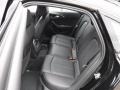 2017 Audi A6 Black Interior Rear Seat Photo