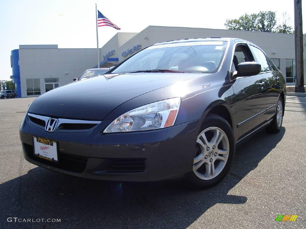 2006 Accord EX-L Sedan - Graphite Pearl / Gray photo #1