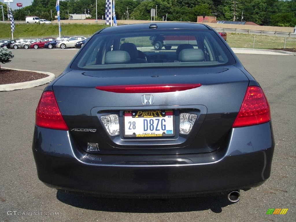 2006 Accord EX-L Sedan - Graphite Pearl / Gray photo #4