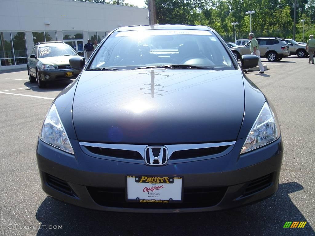 2006 Accord EX-L Sedan - Graphite Pearl / Gray photo #8