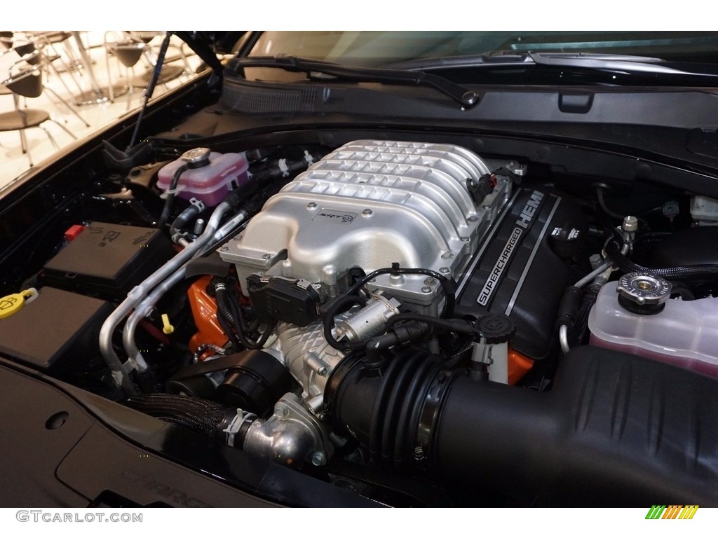 2017 Dodge Charger SRT Hellcat 6.2 Liter Supercharged HEMI OHV 16-Valve VVT V8 Engine Photo #117491852