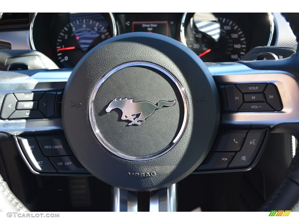 2017 Mustang GT Coupe - Magnetic / Ebony photo #20