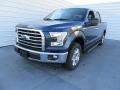 2017 Blue Jeans Ford F150 XLT SuperCrew  photo #7