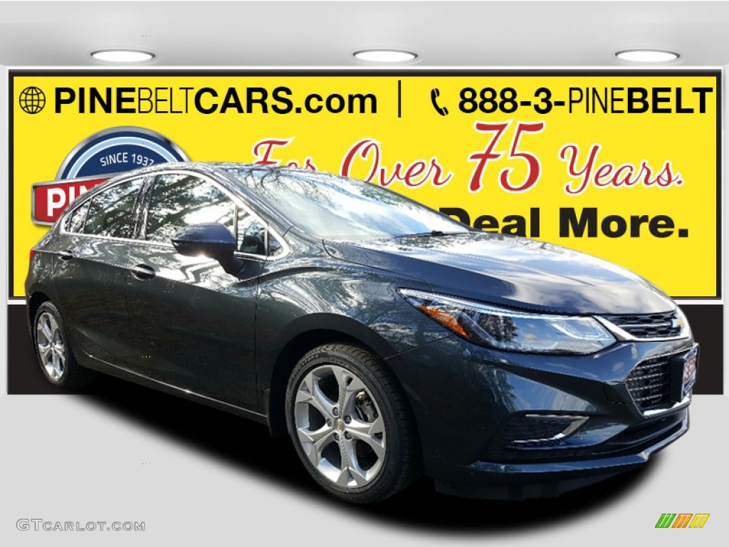 2017 Cruze Premier - Nightfall Gray Metallic / Jet Black photo #1
