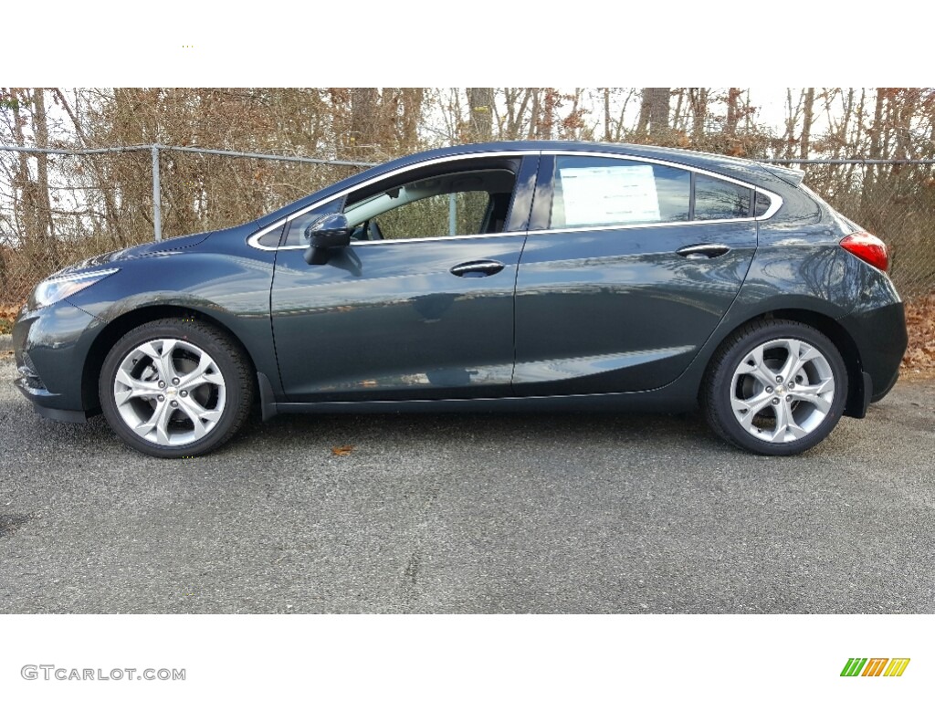 2017 Cruze Premier - Nightfall Gray Metallic / Jet Black photo #3