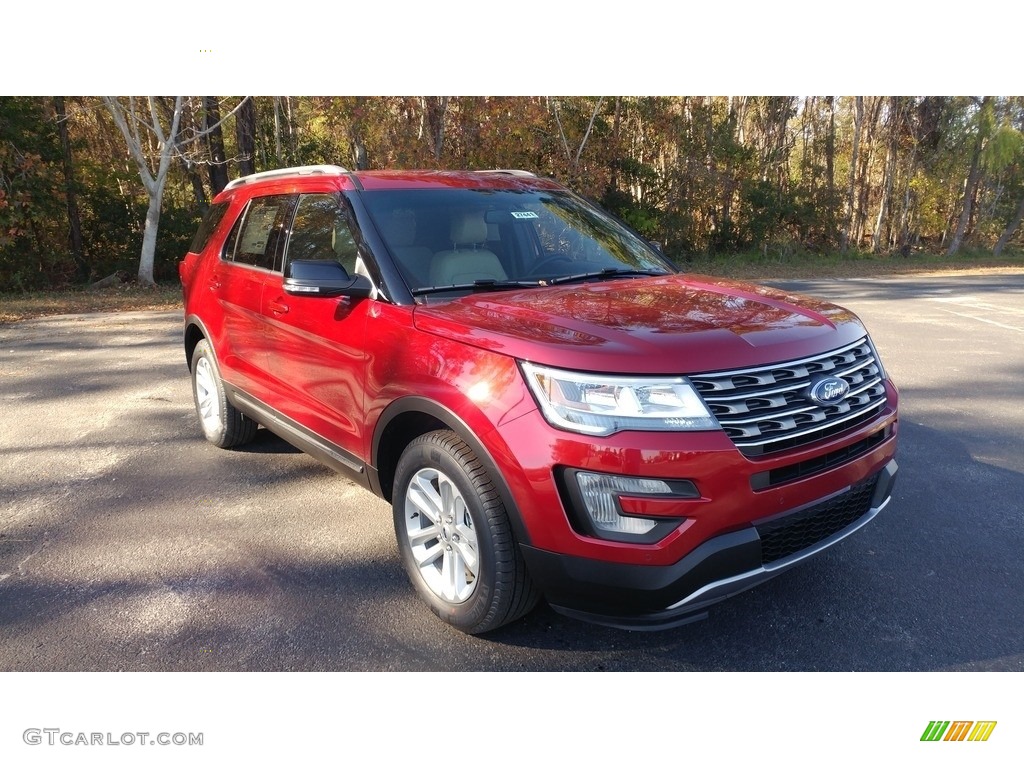 Ruby Red 2017 Ford Explorer XLT Exterior Photo #117492782