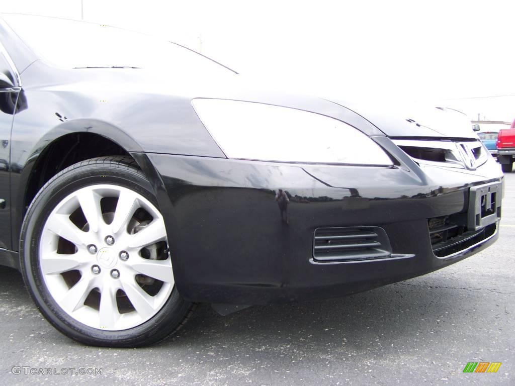 2006 Accord EX-L V6 Sedan - Nighthawk Black Pearl / Ivory photo #2