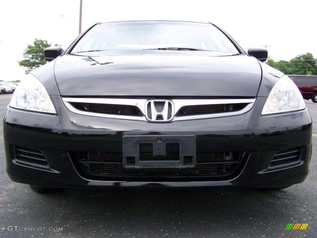 2006 Accord EX-L V6 Sedan - Nighthawk Black Pearl / Ivory photo #3