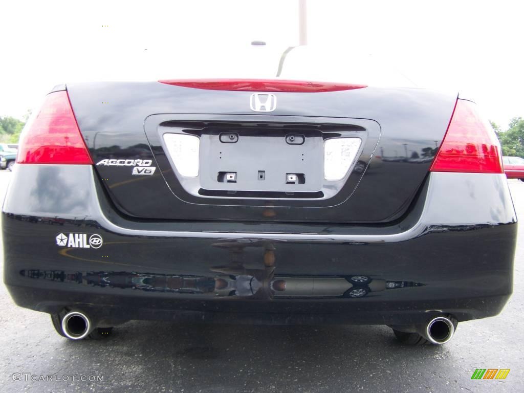 2006 Accord EX-L V6 Sedan - Nighthawk Black Pearl / Ivory photo #6