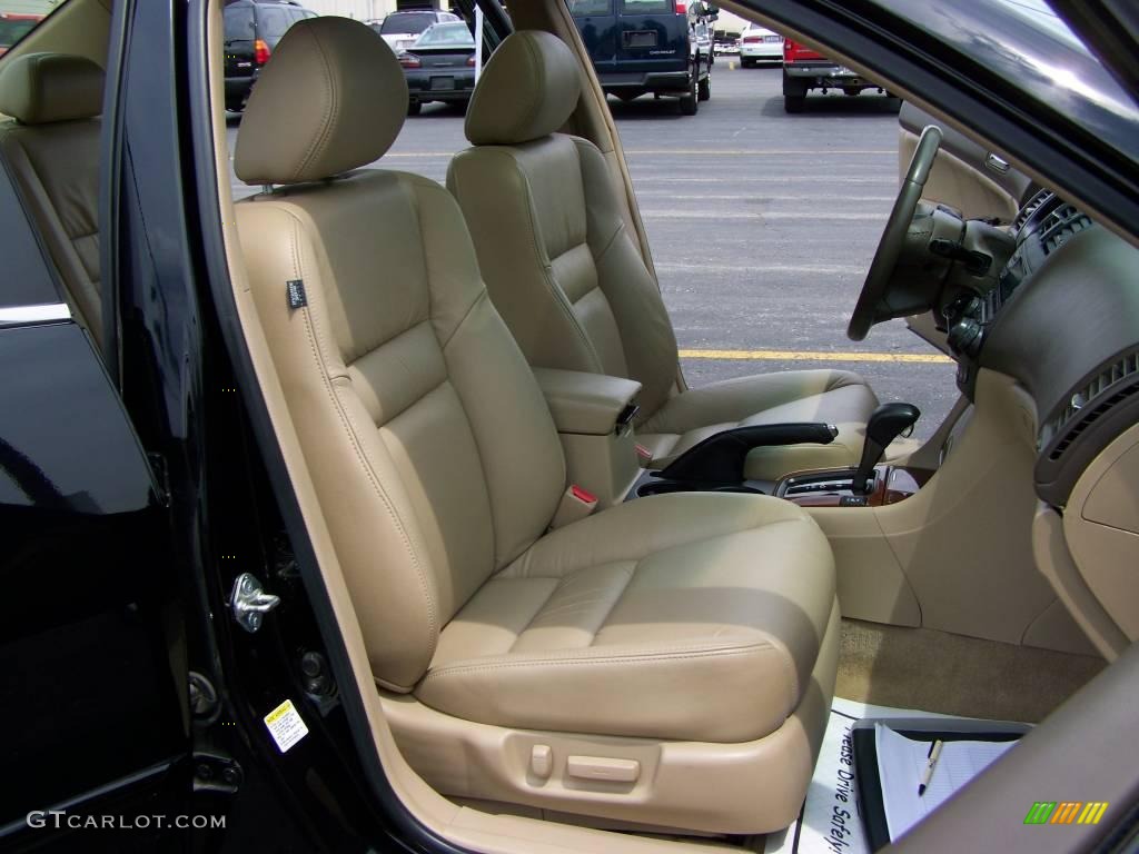 2006 Accord EX-L V6 Sedan - Nighthawk Black Pearl / Ivory photo #12