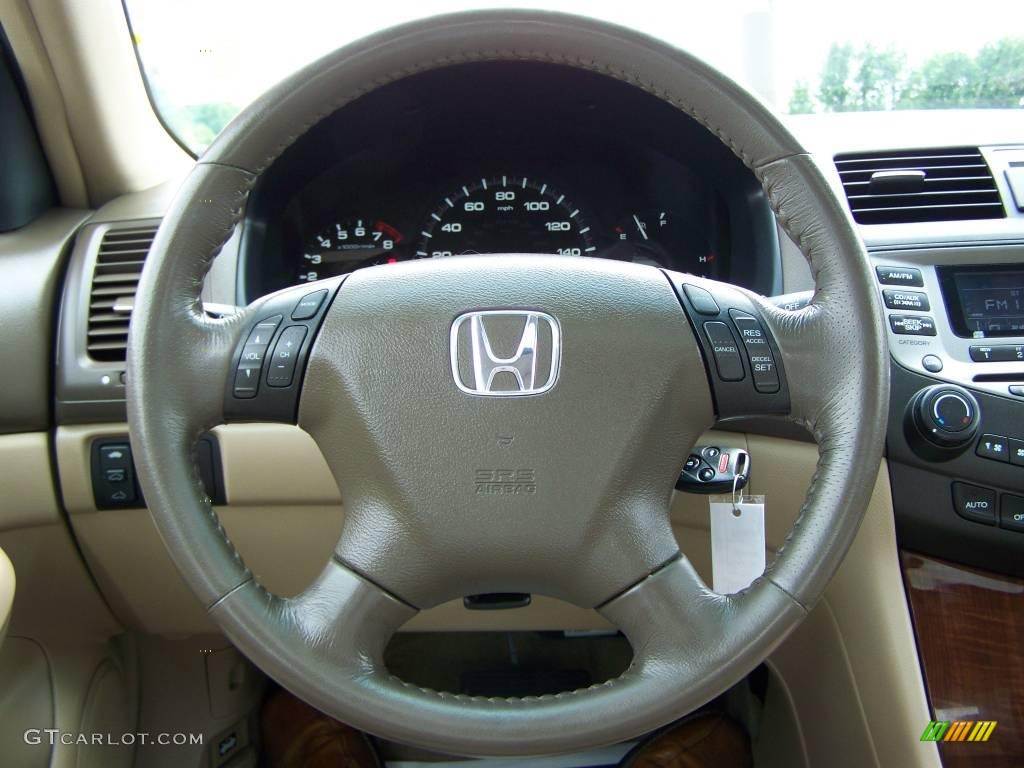 2006 Accord EX-L V6 Sedan - Nighthawk Black Pearl / Ivory photo #17