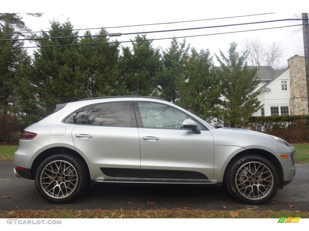 Rhodium Silver Metallic 2016 Porsche Macan S Exterior Photo #117494275