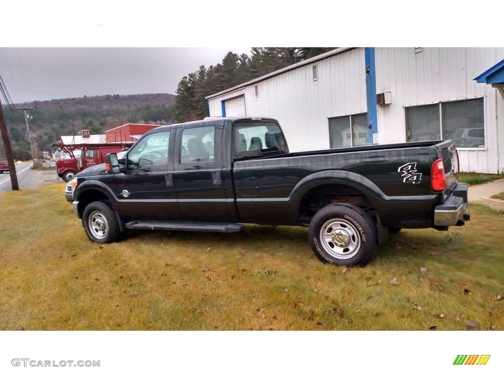 2015 F350 Super Duty XL Crew Cab 4x4 - Green Gem / Steel photo #1
