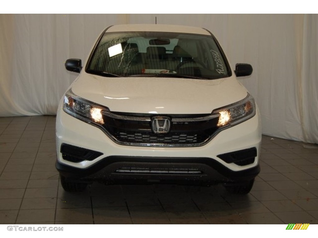2016 CR-V LX AWD - White Diamond Pearl / Beige photo #2