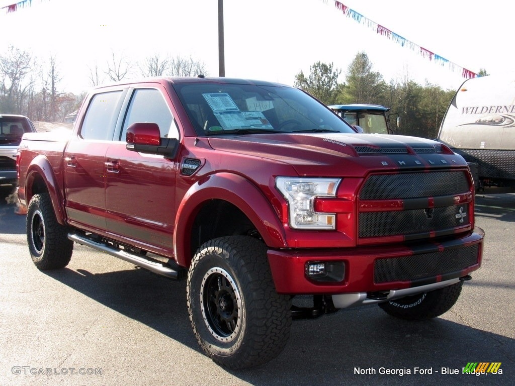 Ruby Red 2017 Ford F150 Shelby Cobra Edition SuperCrew 4x4 Exterior Photo #117499129