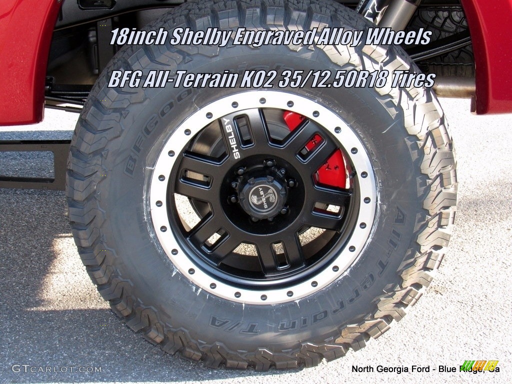 2017 F150 Shelby Cobra Edition SuperCrew 4x4 - Ruby Red / Black photo #9