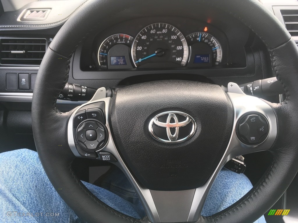2014 Camry SE - Classic Silver Metallic / Black/Ash photo #4