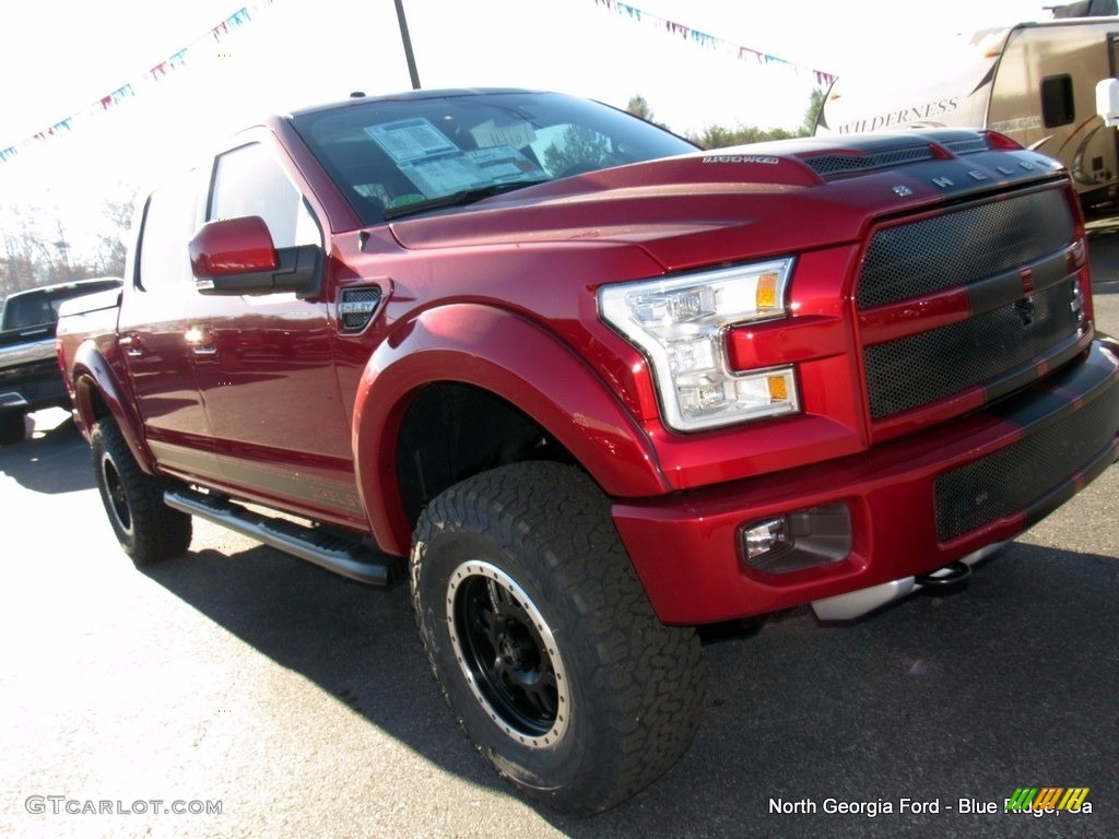 2017 F150 Shelby Cobra Edition SuperCrew 4x4 - Ruby Red / Black photo #40