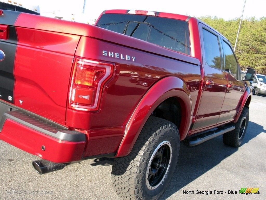 2017 F150 Shelby Cobra Edition SuperCrew 4x4 - Ruby Red / Black photo #41