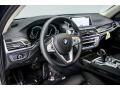 Black 2017 BMW 7 Series 740i Sedan Dashboard