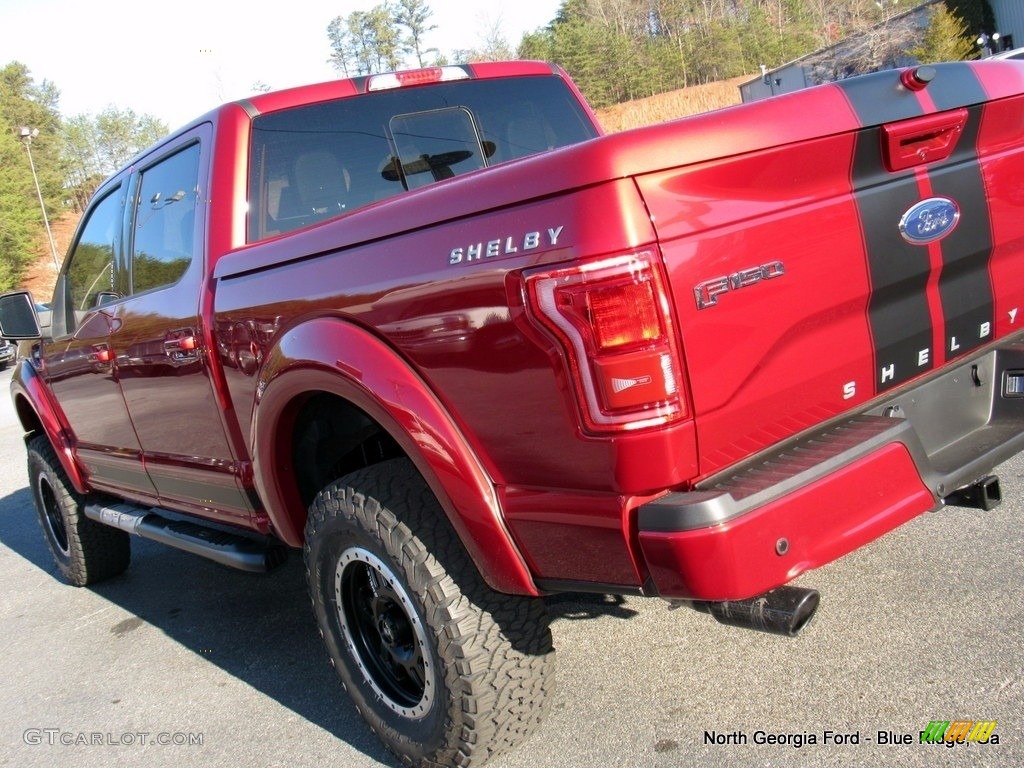 2017 F150 Shelby Cobra Edition SuperCrew 4x4 - Ruby Red / Black photo #42
