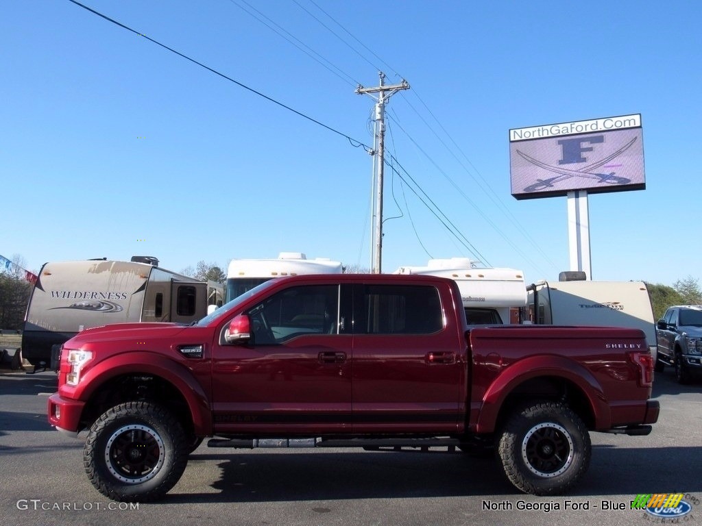 2017 F150 Shelby Cobra Edition SuperCrew 4x4 - Ruby Red / Black photo #45