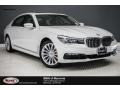 2017 Mineral White Metallic BMW 7 Series 740i Sedan  photo #1