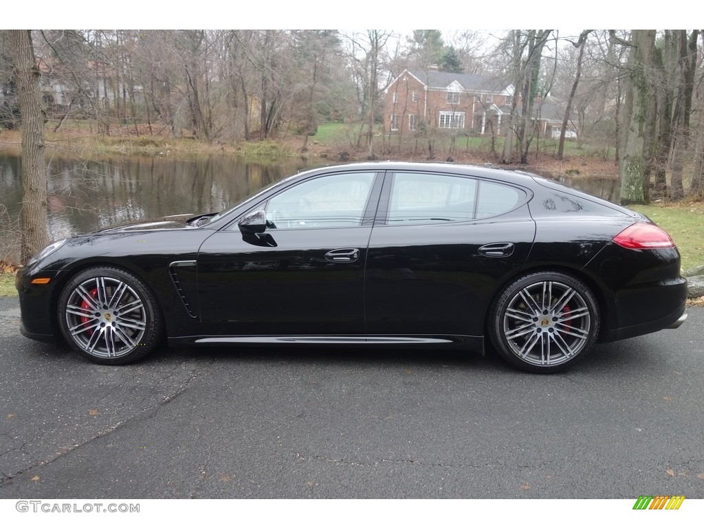 Black 2015 Porsche Panamera Turbo Exterior Photo #117500593