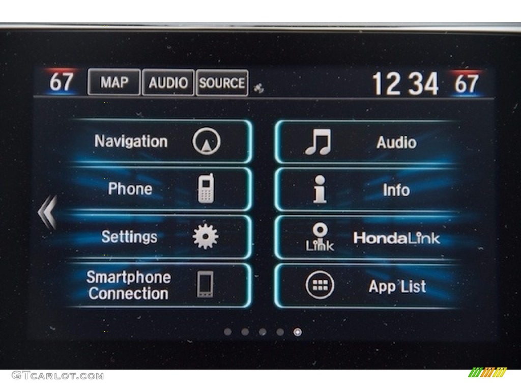 2017 Civic EX-L Navi Hatchback - Polished Metal Metallic / Black photo #16