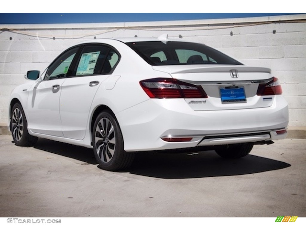 2017 Accord Hybrid EX-L Sedan - White Orchid Pearl / Ivory photo #2