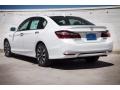 2017 White Orchid Pearl Honda Accord Hybrid EX-L Sedan  photo #2