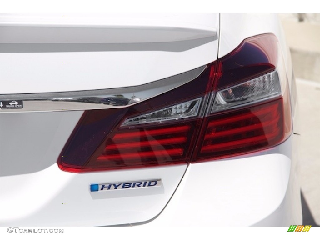 2017 Accord Hybrid EX-L Sedan - White Orchid Pearl / Ivory photo #4