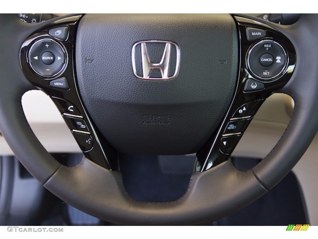 2017 Accord Hybrid EX-L Sedan - White Orchid Pearl / Ivory photo #10