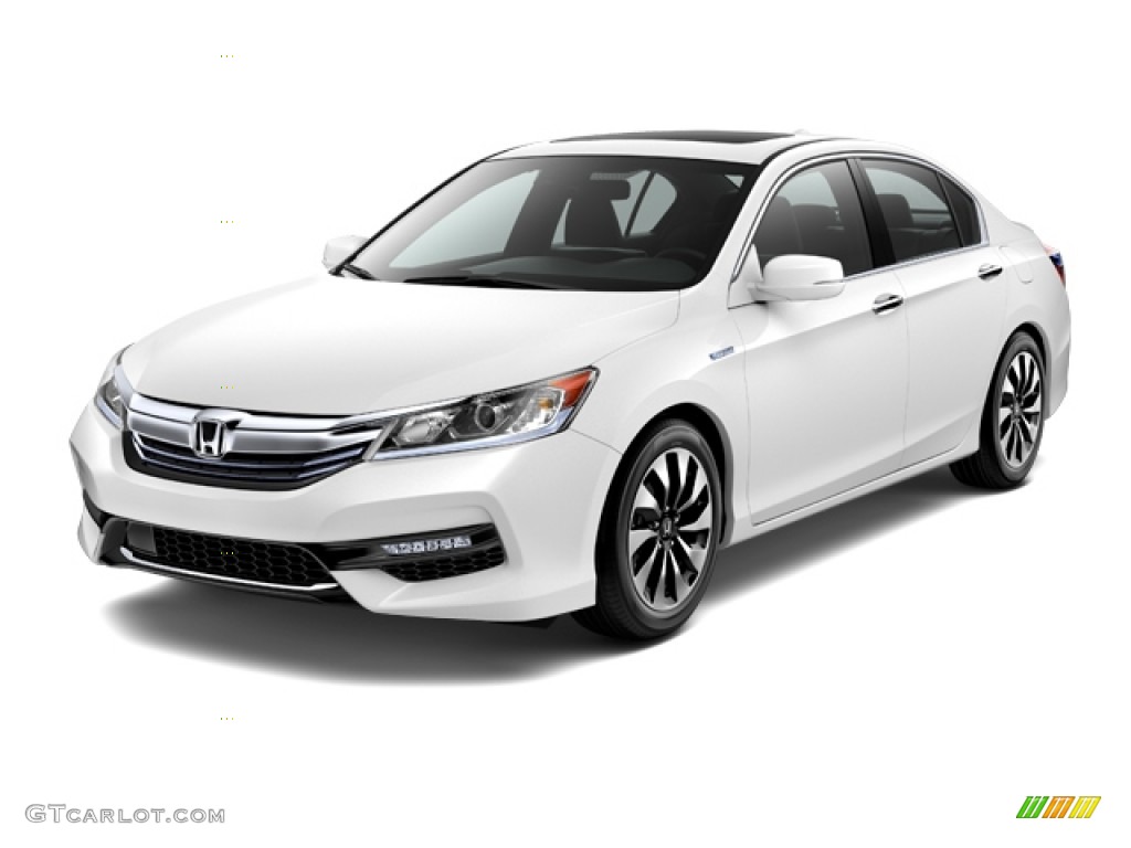 2017 Accord Hybrid EX-L Sedan - White Orchid Pearl / Ivory photo #20