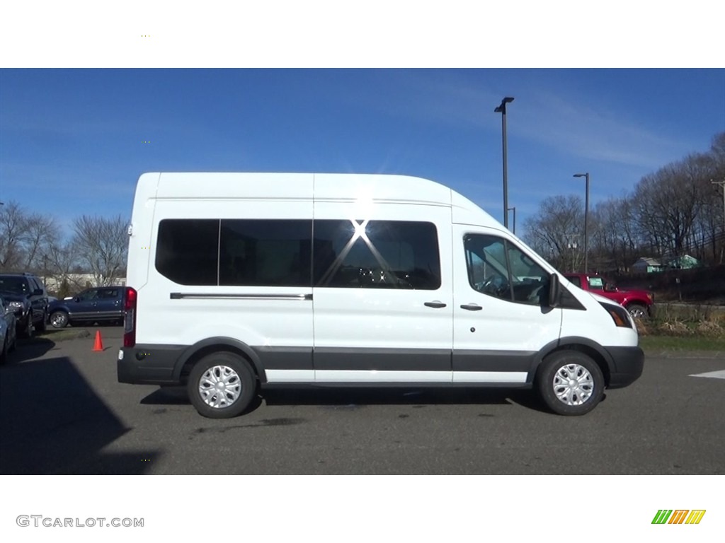 Oxford White 2017 Ford Transit Wagon XL 350 HR Long Exterior Photo #117505051