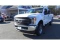 2017 Oxford White Ford F350 Super Duty XL SuperCab 4x4  photo #3