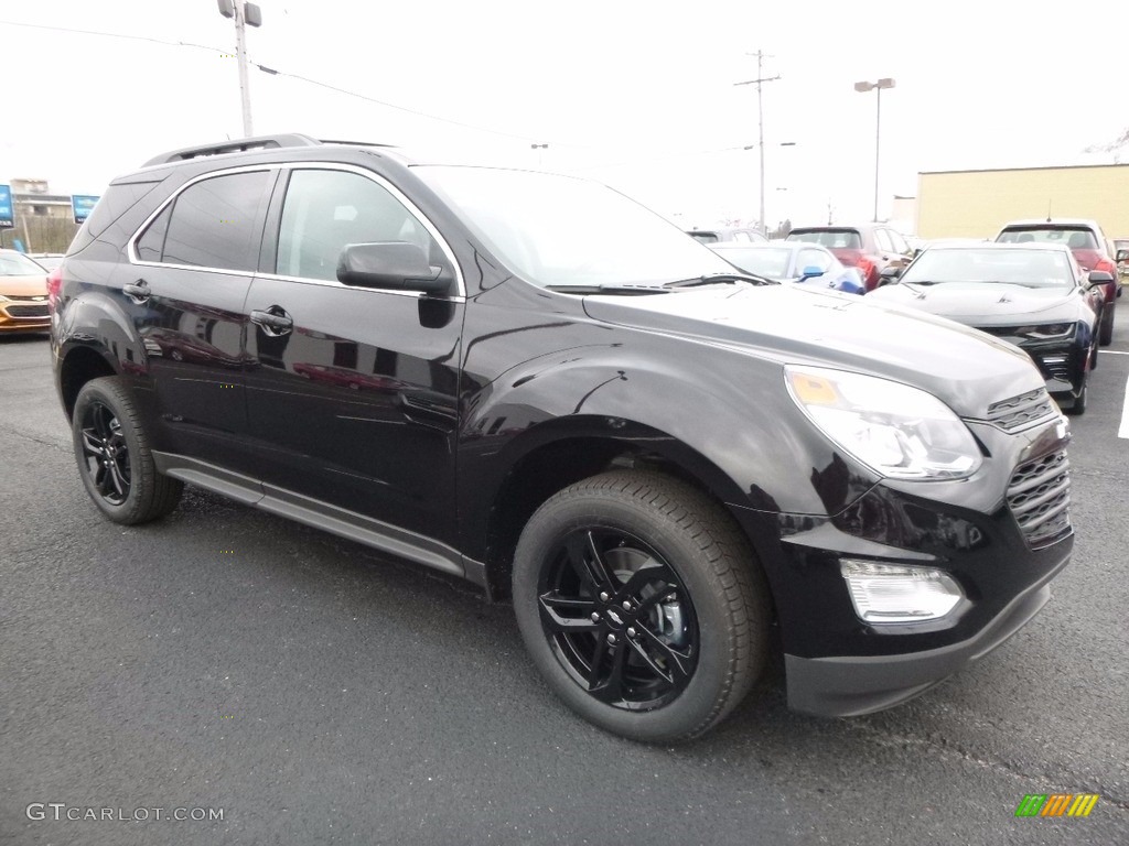 Mosaic Black Metallic 2017 Chevrolet Equinox LT AWD Exterior Photo #117506452