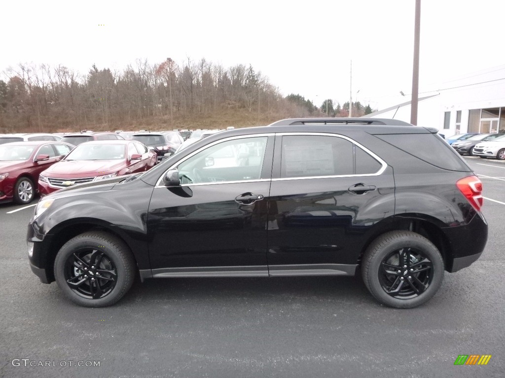 Mosaic Black Metallic 2017 Chevrolet Equinox LT AWD Exterior Photo #117506602