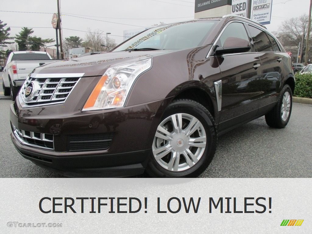 2015 SRX Luxury AWD - Cocoa Bronze Metallic / Shale/Brownstone photo #1