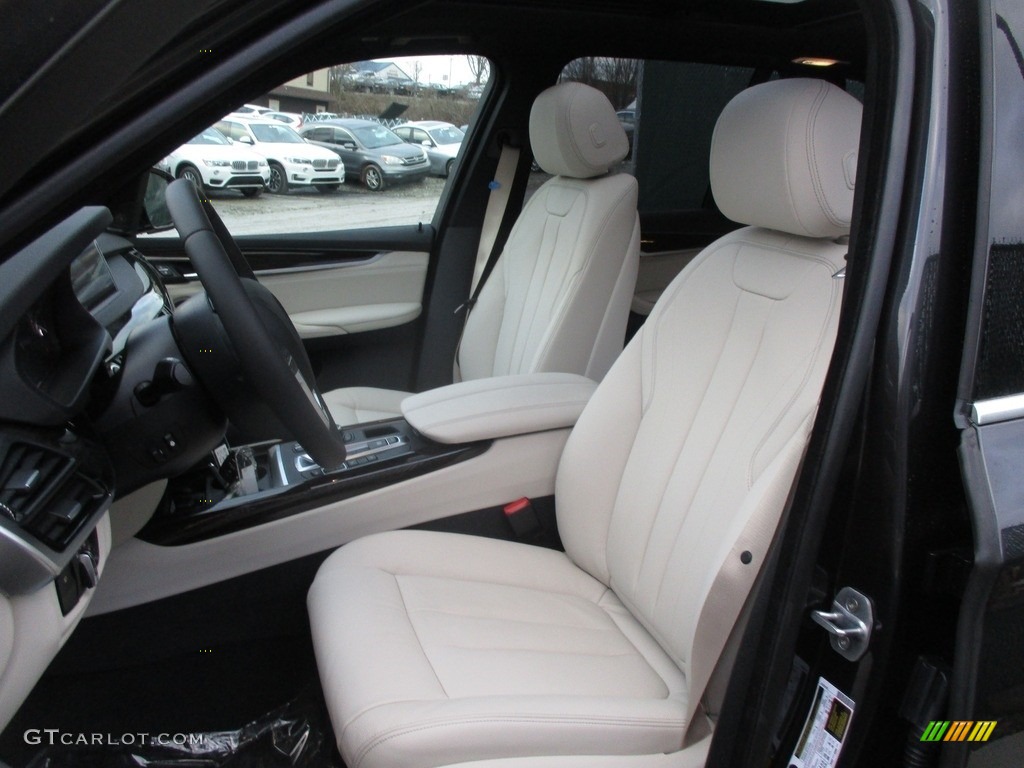 Ivory White/Black Interior 2017 BMW X5 xDrive35i Photo #117511729