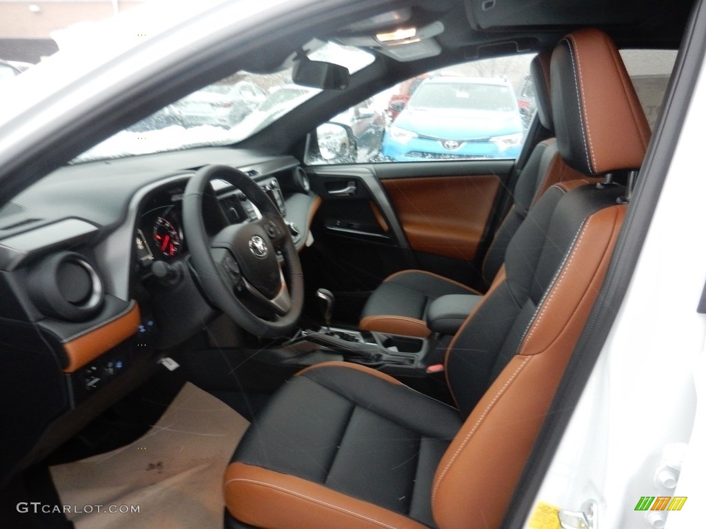 Cinnamon Interior 2017 Toyota RAV4 SE AWD Photo #117512398