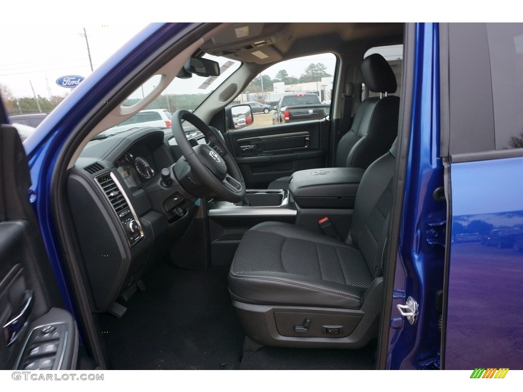 2017 1500 Sport Quad Cab - Blue Streak Pearl / Black photo #7