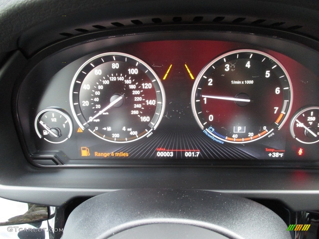 2017 BMW X5 xDrive35i Gauges Photo #117512929
