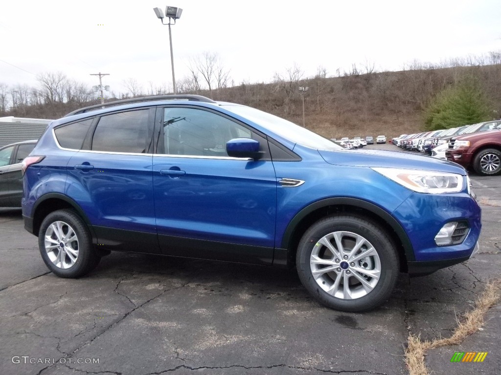 Lightning Blue Ford Escape